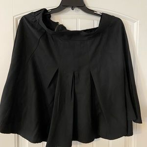 Women’s Torrid Black Pleated Swing Skirt 1